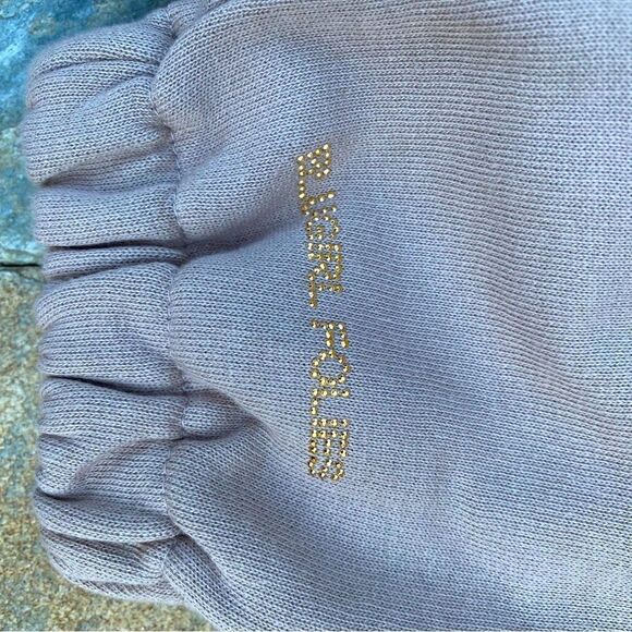 NWT New Blugirl Folies Beige w/Gold Logo Sweater Dress. Size 42 (US Medium) - Picture 4 of 11